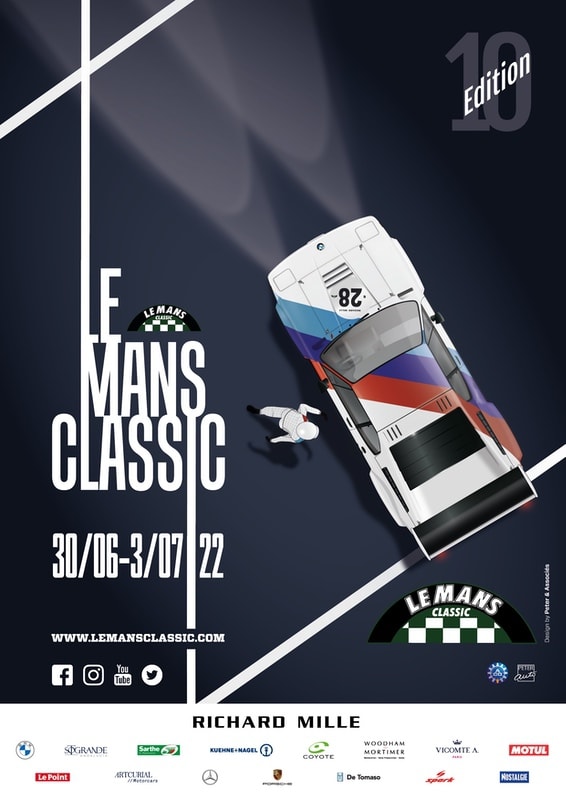 Peter Auto - Médaille officielle - Le Mans Classic 2023