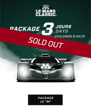 Package Le M 3 jours - Tarif enfant