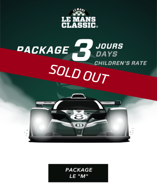 Package Le M 3 jours - Tarif enfant