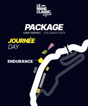 Package Endurance journée - Tarif enfant