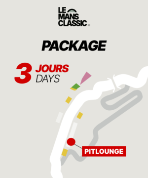 Package PitLounge 3 Jours