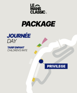Package Privilège Journée - Tarif enfant